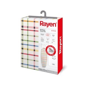 Husa universala pentru masa de calcat Rayen EasyClip 3 straturi 150x55 cm 100 bumbac