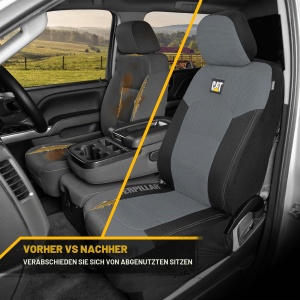 Huse auto CAT MeshFlex pentru scaune auto, LKW si SUV-uri, 2 bucati, gri - Img 6