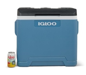 Igloo IP42 Roller Cutie Frigorifica Pasiva 42L Albastru cu Roti si Maner Telescopic - Img 2