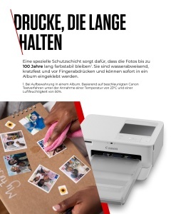 Imprimanta foto Canon SELPHY CP1500 cu WLAN si set hartie - Img 4