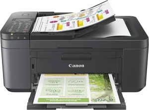 Imprimanta multifunctionala Canon PIXMA TR4755i 4in1 Negru Wi-Fi Duplex - Img 2