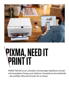 Imprimanta multifunctionala Canon PIXMA TS6550I, compacta, cu conectivitate wireless - Img 3