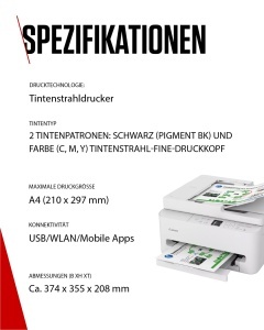 Imprimanta multifunctionala Canon PIXMA TS7550I cu ADF si Wi-Fi - Img 6
