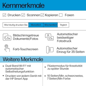 Imprimanta multifunctionala HP Envy 6520e, Wi-Fi, scanare, copiere, fax - Img 2