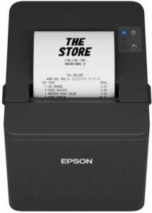 Imprimanta termica Epson TM-T20IV, USB Serial Ethernet, Negru
