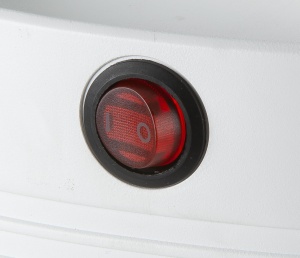 Incalzitor ceramic DOMO DO7347H cu temporizator - Design turn - 2000 W, alb/negru - Img 8