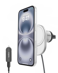 Incarcator auto fara fir Belkin BoostCharge Pro, 15W, MagSafe, cu cablu USB-C