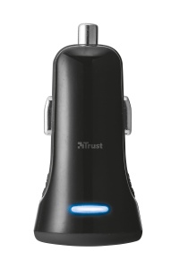 Incarcator auto Trust cu 2 USB, 20W, negru - Img 3