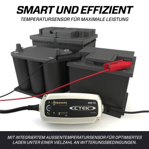 Incarcator baterii CTEK MXS 10 pentru vehicule mari, 10A, compact, negru - Img 4