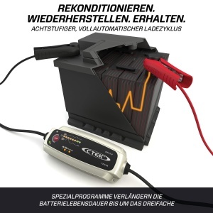 Incarcator baterii CTEK MXS 5.0, 12V, cu modul de reconditie si compensare de temperatura - Img 5