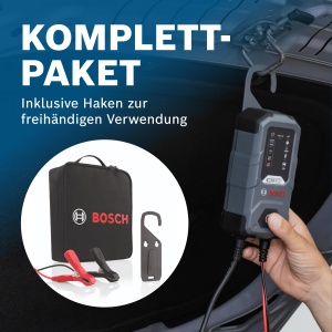 Incarcator de baterii BOSCH C30 pentru 6V si 12V, 3.8A, rezistent la apa - Img 7