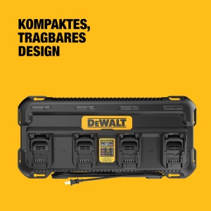 Incarcator DEWALT XR Quadport 4A pentru acumulatori 18V si 54V - Img 5