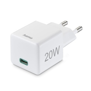 Incarcator rapid Hama, 20W, 1x USB C, 1x Lightning, Alb - Img 13