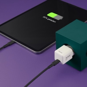 Incarcator rapid Hama 30W USB-C, suport Power Delivery, mini format alb - Img 6