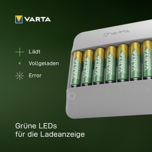 Incarcator VARTA Eco Charger Multi, 8x AA 2100mAh, design modern, reciclat - Img 10