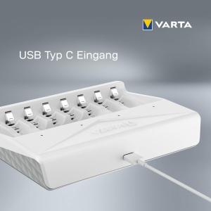 Incarcator VARTA Multi Charger pentru 8 baterii AAAAA, USB-C, 4.5 ore - Img 8
