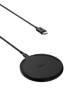 Incarcator wireless Belkin BoostCharge Pro, 15W, negru
