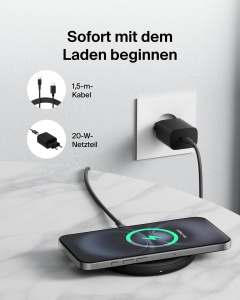 Incarcator wireless Belkin BoostCharge Pro, 15W, negru - Img 4
