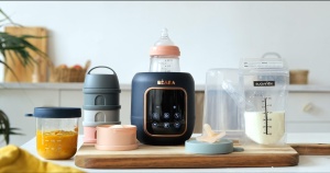 Incubator pentru biberoane BEABA Multi-Milk, 5 moduri, design premium, usor de utilizat - Img 5