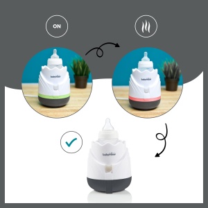 Incubator pentru Biberon Babymoov Tulip, 300W, cu Adapter Ring, pentru Flaconi de pana la 240ml - Img 4