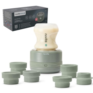 Incubator pentru sticle Nuvita 1166 Warm70, USB, 5 temperaturi, 6 adaptoare