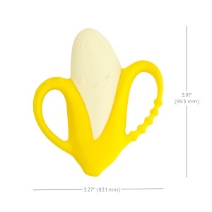 Infantino Lil Nibbles Bejring Silikon BPA-Free Texturat Pentru Dinti Sensibili - Img 6