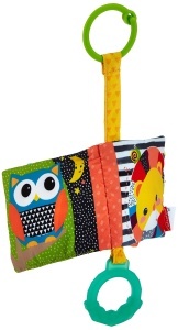 Infantino Link Crinkle IN005362 Carte din material textil cu inel pentru dentitie - Img 2