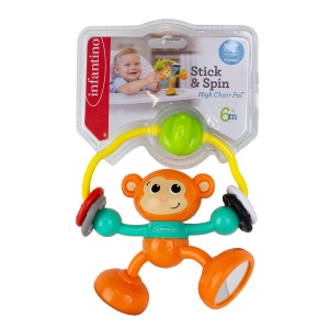 Infantino Wacky Bebee Activitate Maimuta Multicolor Cod 930-216267-00 - Img 3