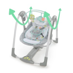 Ingenuity Swing and Go Portable Swing Tehnologie Hybridrive 5 Viteze - Img 4