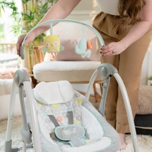 Ingenuity Swing and Go Portable Swing Tehnologie Hybridrive 5 Viteze - Img 14