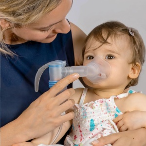 Inhalator PARI COMPACT2 Junior pentru copii, cu masca siliconica, eficient si usor de utilizat - Img 2