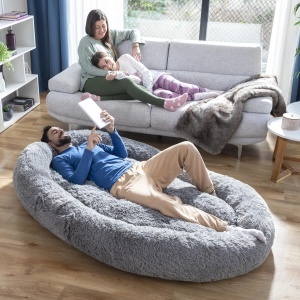 InnovaGoods Cloft Hundebett XXL Antistress Material Poliester Husa Detasabila - Img 9