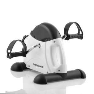 InnovaGoods Pedal Trainer Fipex AlbNegru Ergonomic LCD Rezistenta Ajustabila