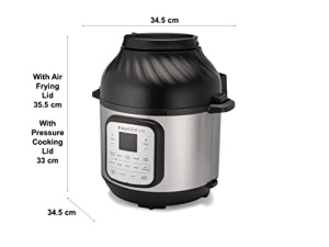 Instant Pot Duo Crisp 57L Air Fryer 11-in-1 Multicooker electric - Oala sub presiune friteuza aragaz lent abur gratar deshidratator si masina sous vid - Img 10