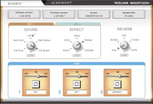 Interfata Audio USB Tascam MiNiSTUDIO Creator US-42B, 24Bit96kHz, 2 Intrari2 Iesiri - Img 5