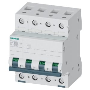 Intrerupator de circuit Siemens 5SL6, 3 poli, 25A, 400V AC, 6 kA - Img 1