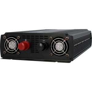 Invertor auto AEG 1500W 12V DC la 230V AC telecomanda wireless protectie supraincarcare - Img 2