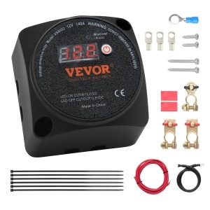 Isolator dublu baterie VEVOR VSR002, 12V, 140A, mod manual si automat - Img 9