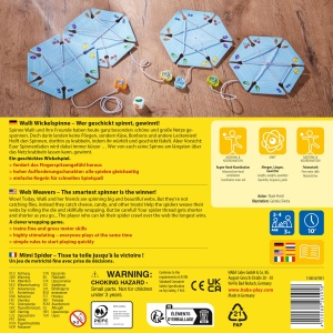 Joc de Facut Sfoara HABA Walli Wickelspinne 2-4 jucatori, din lemn si carton - Img 7