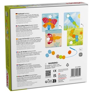 Joc de Fadere HABA 2012248001 - 20 Piese din Lemn, 4 Carti cu Motive - Img 8