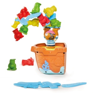 Joc de familie TOMY Stapel Pirat, joc de indemanare, design colorat, 4 jucatori - Img 5