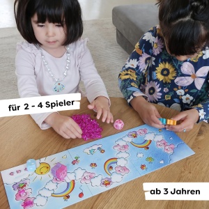 Joc de societate HABA Einhorn Glitzergluck - Culoare roz, pentru 2-4 jucatori, 3 ani - Img 3