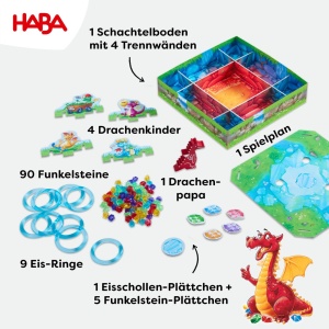 Joc de societate HABA Funkelschatz, 3D, pentru familie, 5 ani - Img 4