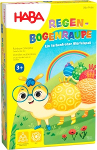 Joc de societate HABA Regenbogenraupe Invatam culorile pentru 2-4 jucatori