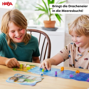 Joc de societate HABA Wasserdrachen joc de strategie cu figurine din lemn pentru 2-4 jucatori - Img 2
