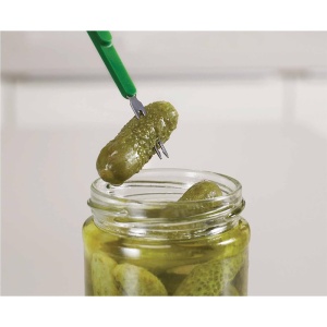 Joseph Joseph Scoop&Pick - Set de frigarui lingura si furculita din 2 piese - verde - Img 3