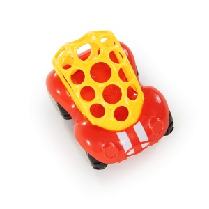 Jucarie auto Bright Starts Oball Rattle Roll pentru bebelusi 3 luni albastru sau rosu - Img 9