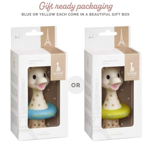 Jucarie baie pentru copii Sophie la Girafe, pluteste si stropeste apa - Img 10