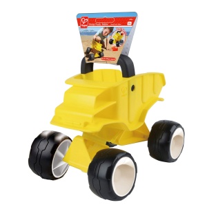 Jucarie camion Hape Kipper cu maner pentru copii 12 luni plastic rezistent - Img 6