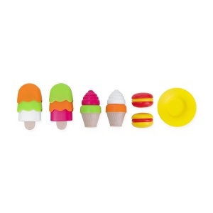 Jucarie Chicco Carucior Inghetata 2in1 Set 19 Piese Activitati Creative si Role Play - Img 7